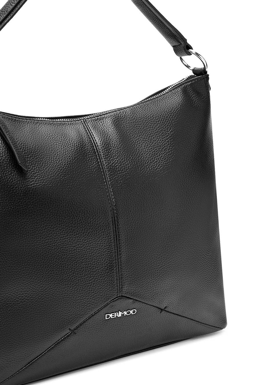 Women's Black Long Strap Shoulder Bag