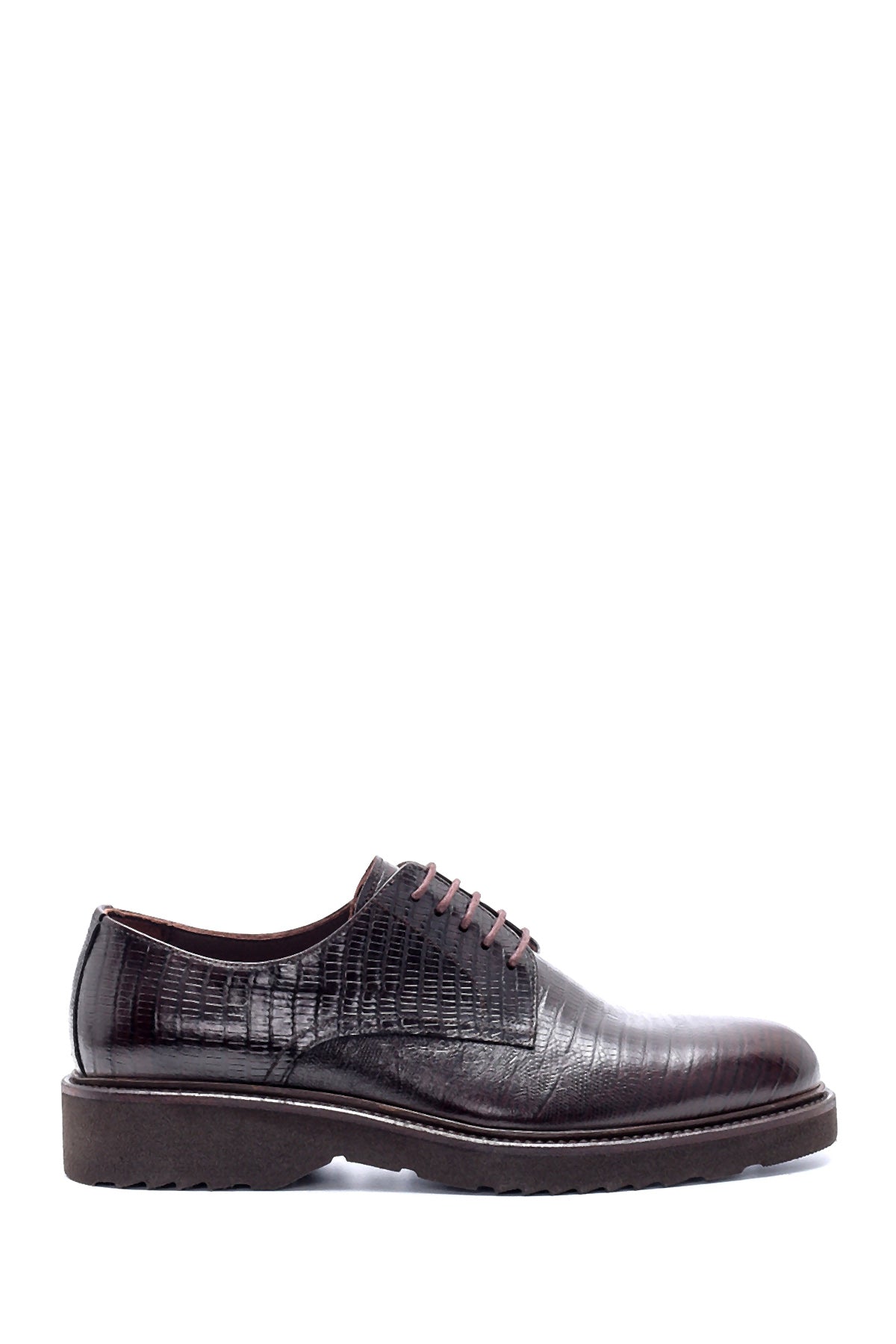 Men's Leather Printed Classic Shoes 20WFD301326 | Derimod