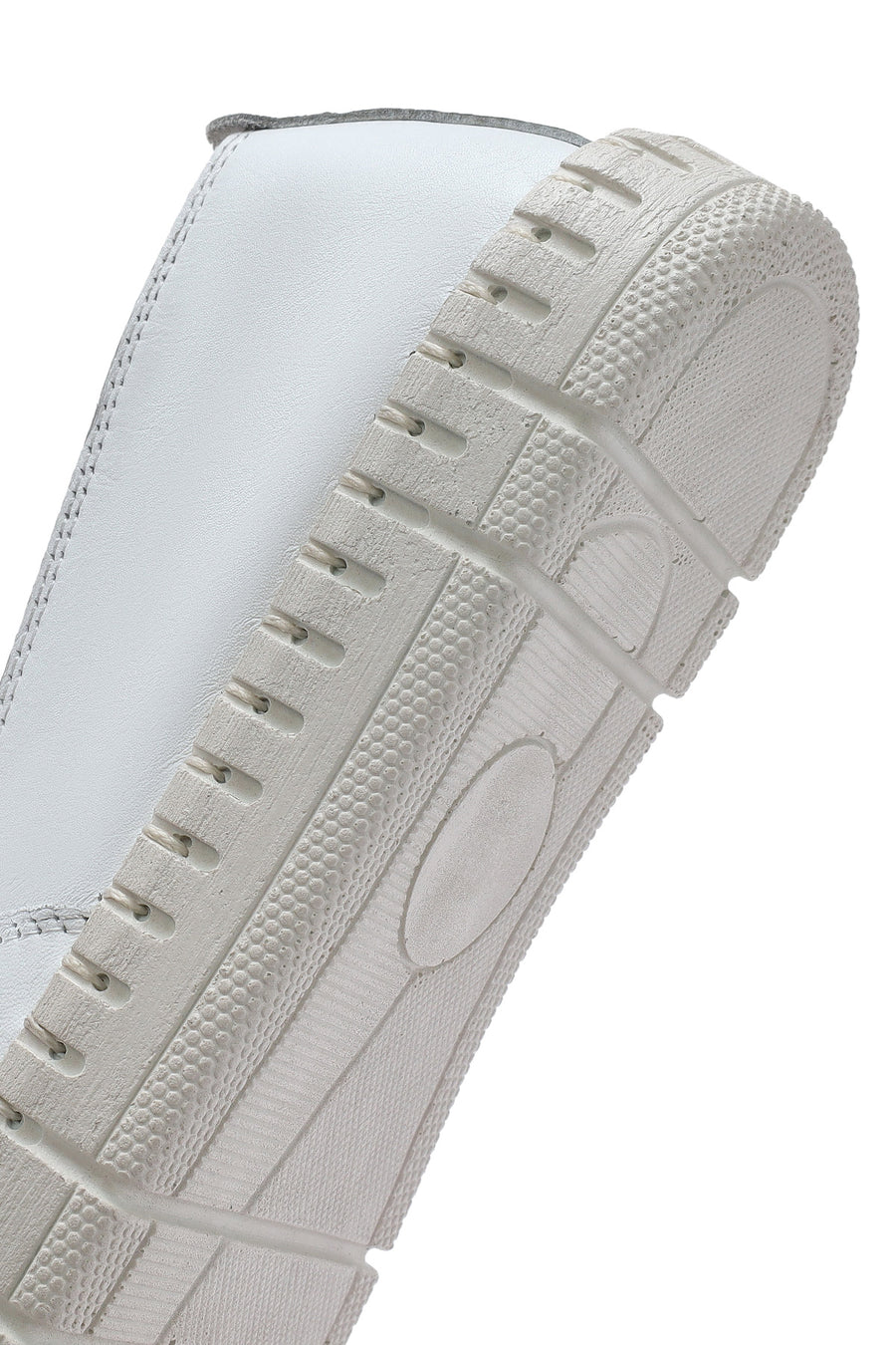 Women's White Leather Comfort Loafer