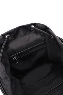 Women's Black Fabric Backpack | Derimod