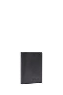 Men's Black Leather Card Holder | Derimod