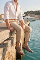 Male Mink Lace-up Nubuck Leather Casual Shoes | Derimod