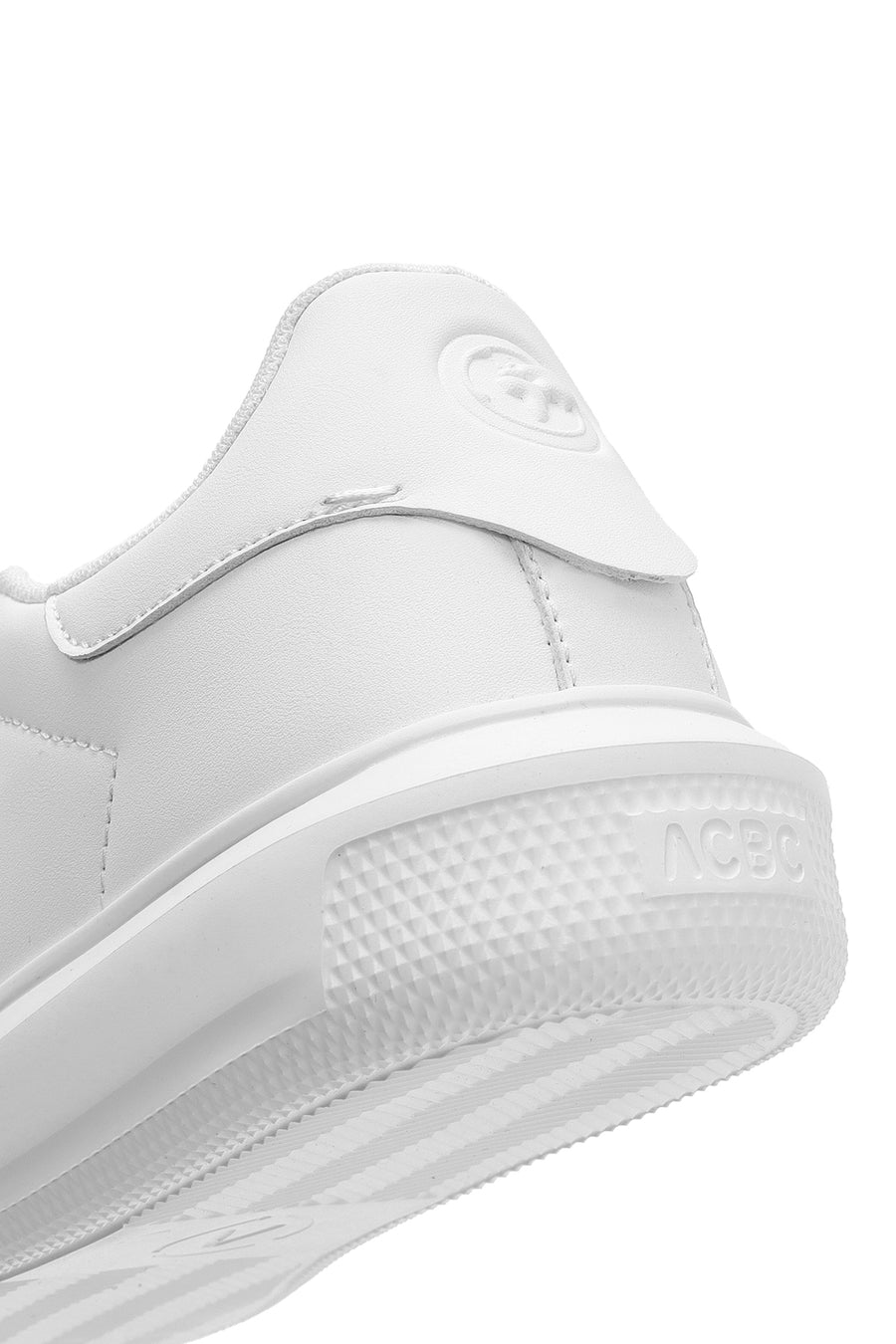 ACBC x Derimod Men's White Lace-Up Sneakers