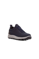 Geox Men's Navy Blue Spherica 4x4 Abx Lace-Up Sports Sneaker | Derimod