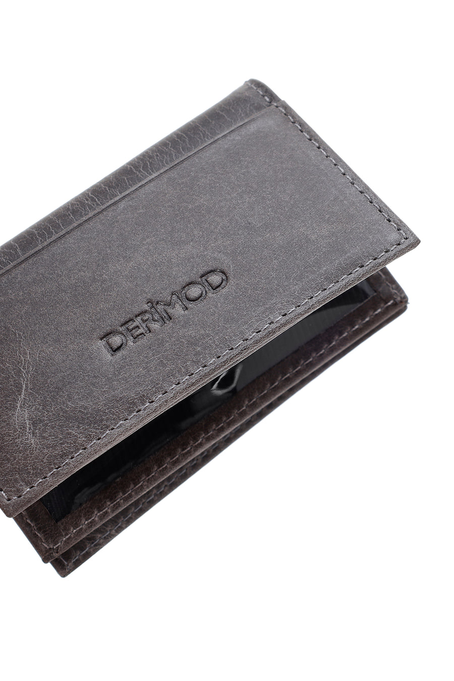 Men's Smoked Leather Card Holder