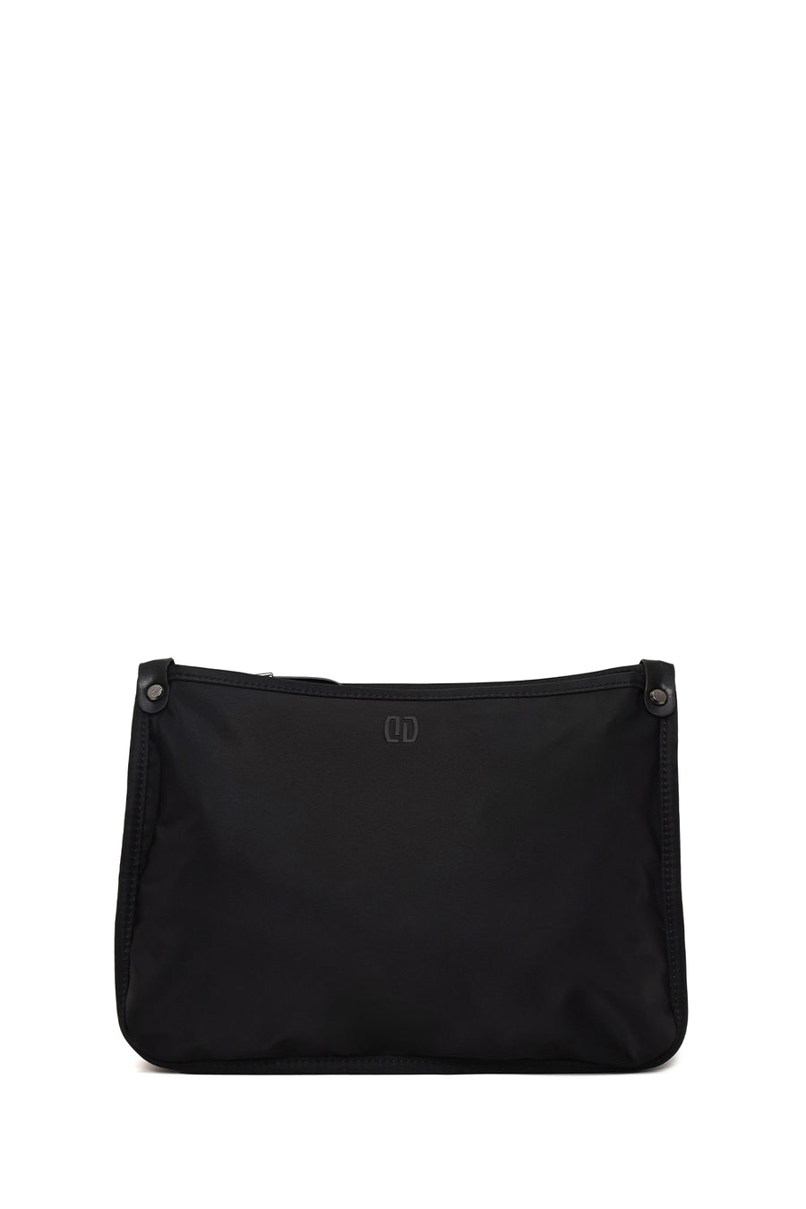 Male Black Fabric Mini Crossbody Bag