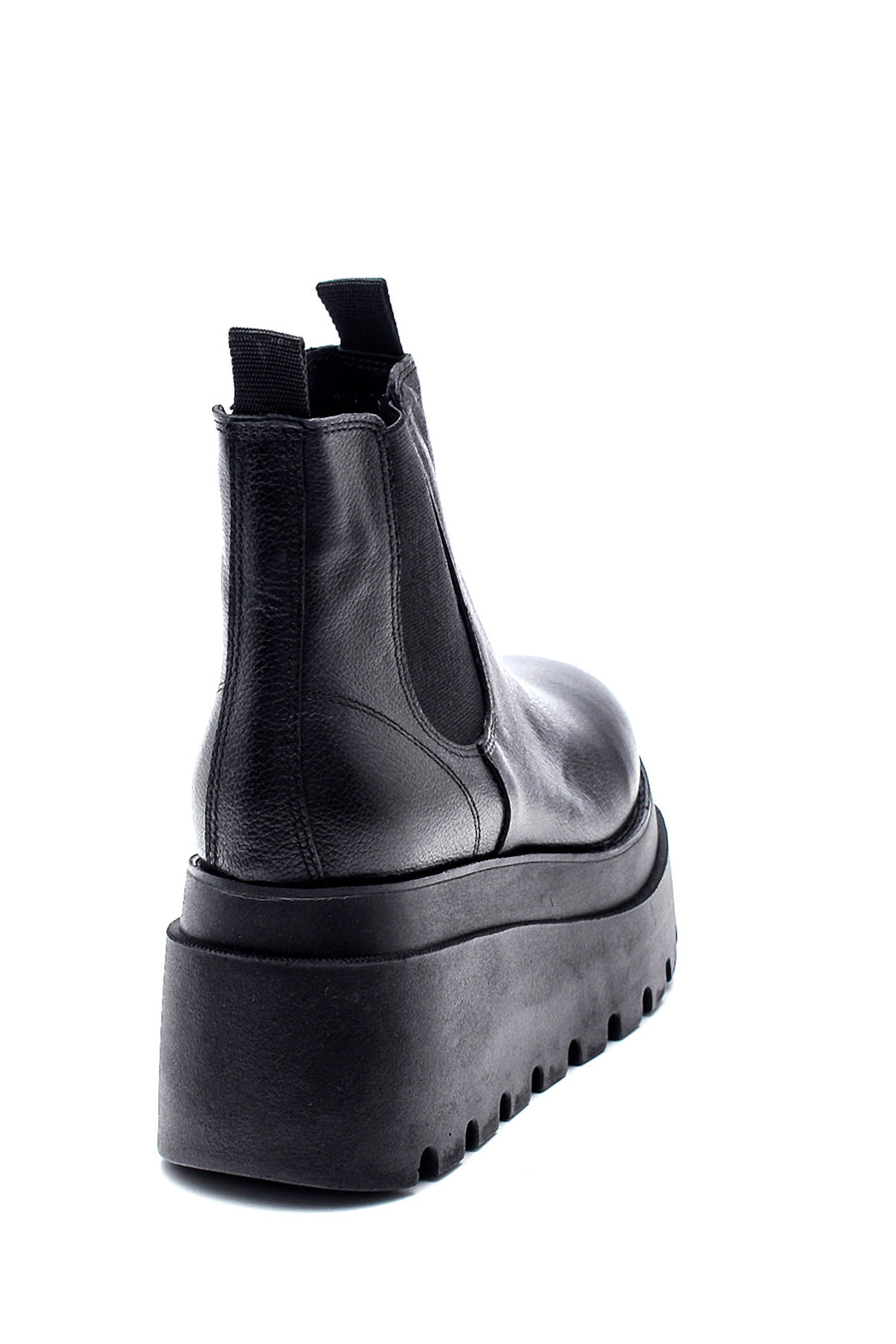 Women's Leather Platform Boots