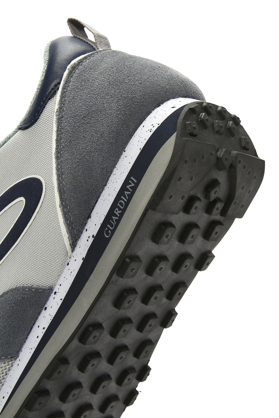 Alberto Guardiani Men's Gray Black Wen Thick Soled Sneaker