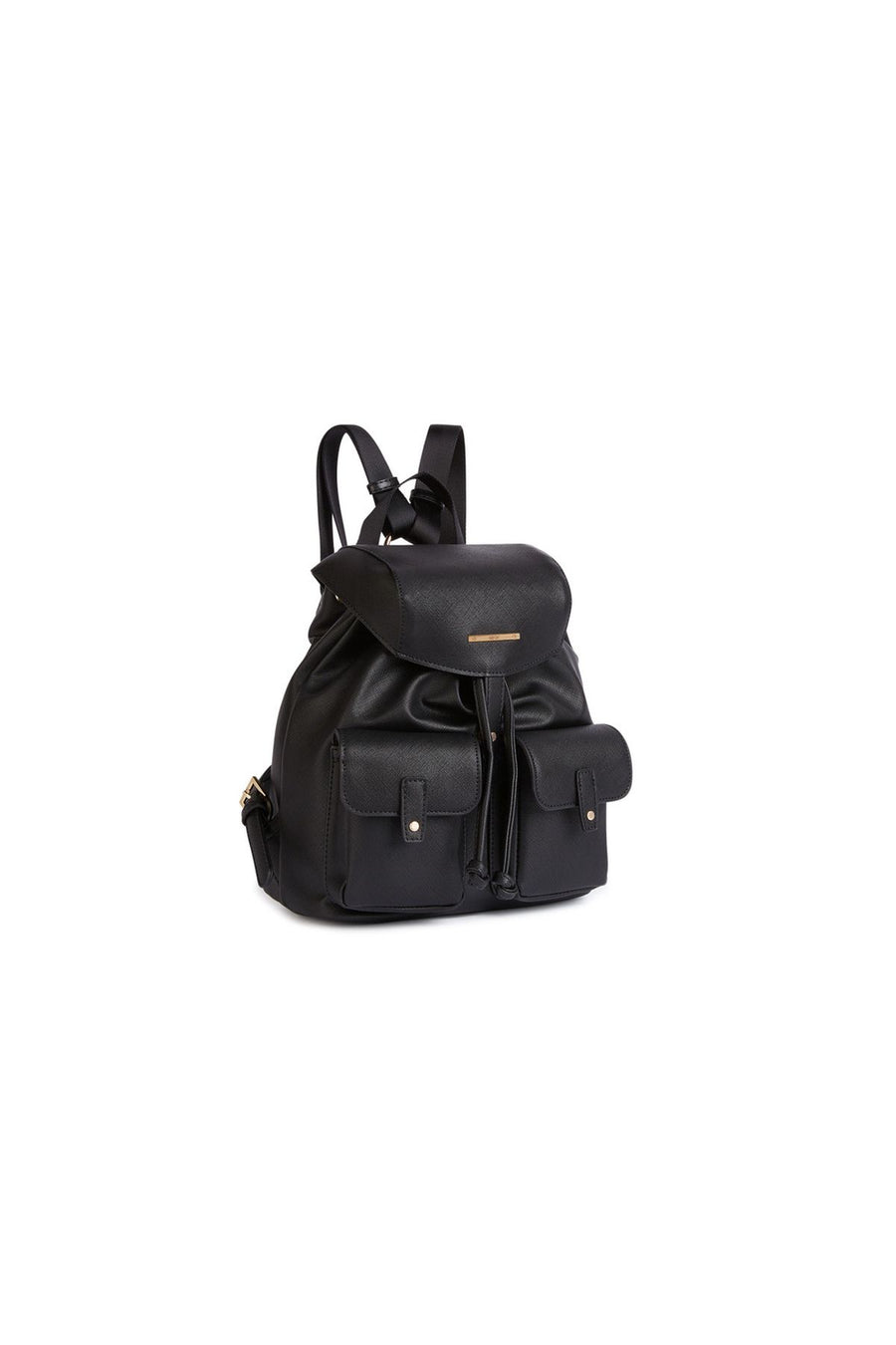 Geox Women's Black Faloria Leather Backpack