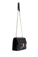 Women's Black Long Strap Quilted Handbag | Derimod