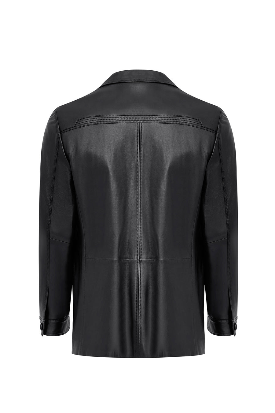 Kevin Men's Black Blazer Leather Jacket