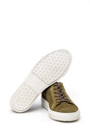 Men's Suede Leather Sneaker | Derimod