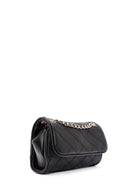 Women's Black Long Strap Printed Shoulder Bag | Derimod