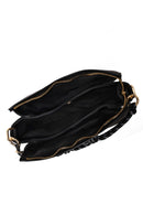 Woman Black Charmed Shoulder Bag | Derimod