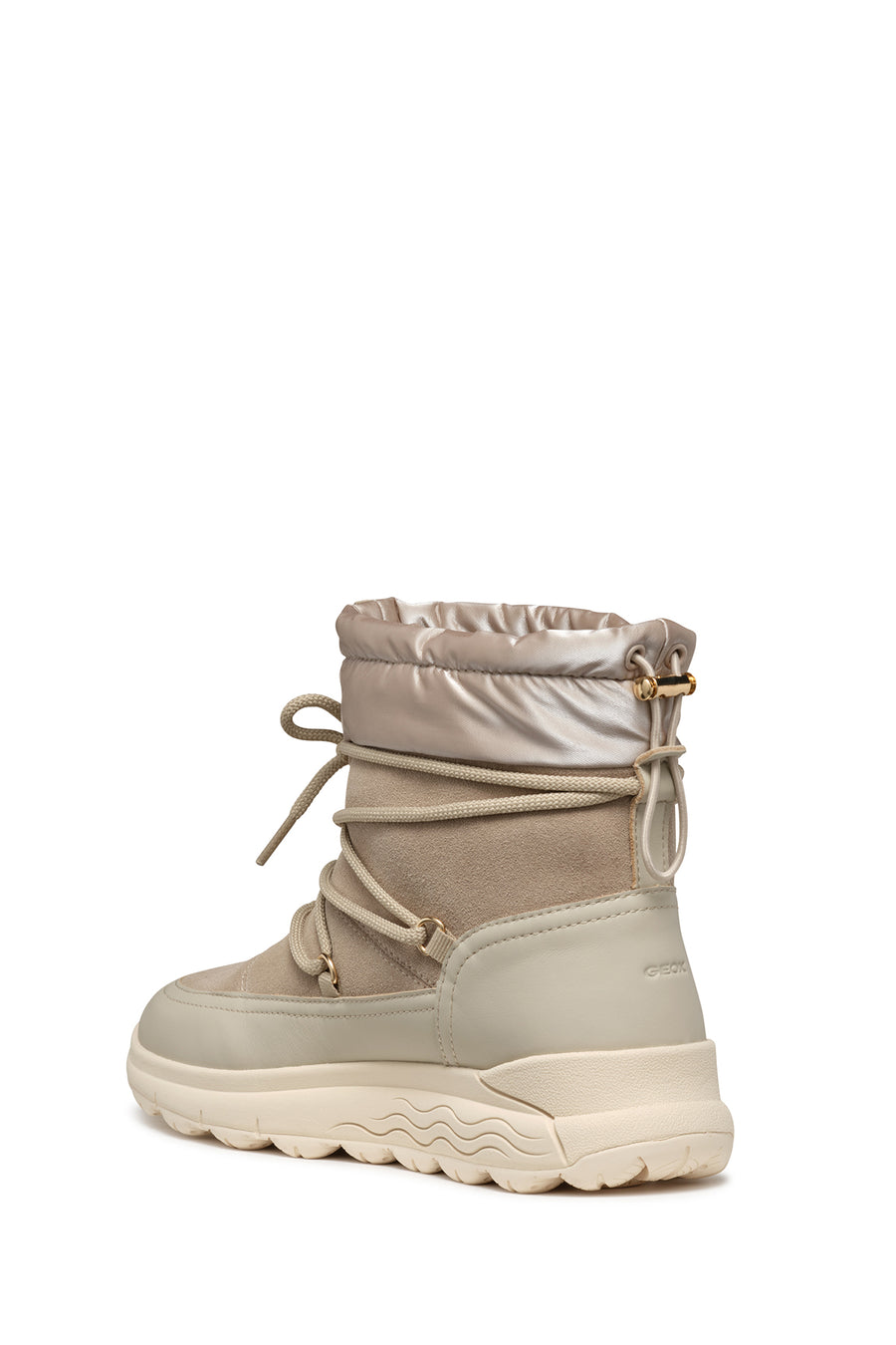 Geox Women's Mink Spherica 4x4 Abx Waterproof Leather Outdoor Boots