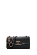 Women's Black Long Chain Strap Shoulder Bag | Derimod