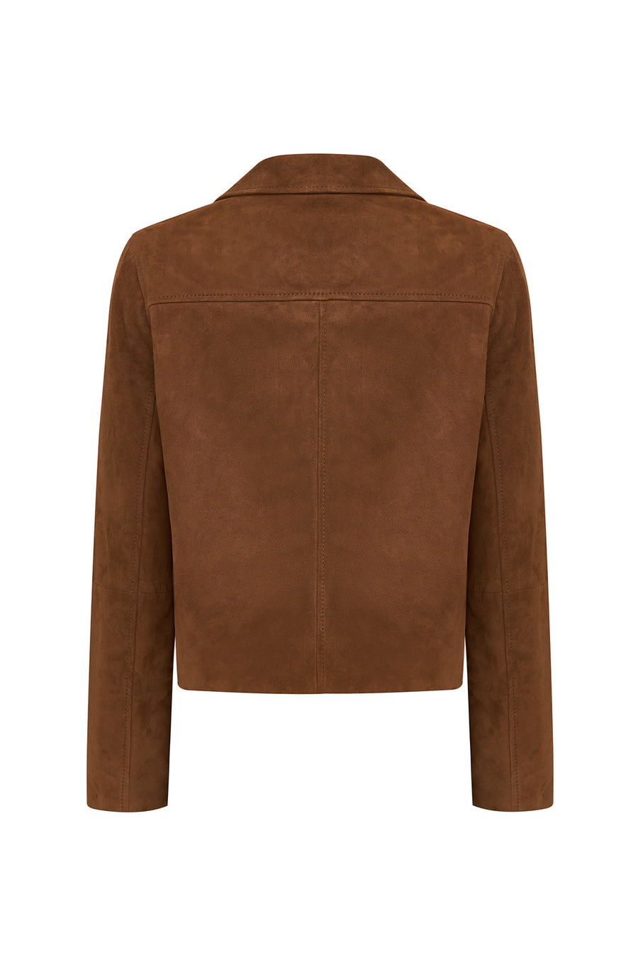 Jill Women's Brown Short Leather Jacket