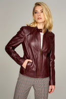 Norma Women's Leather Jacket | Derimod