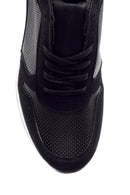 Men's Suede Detailed Sneaker | Derimod