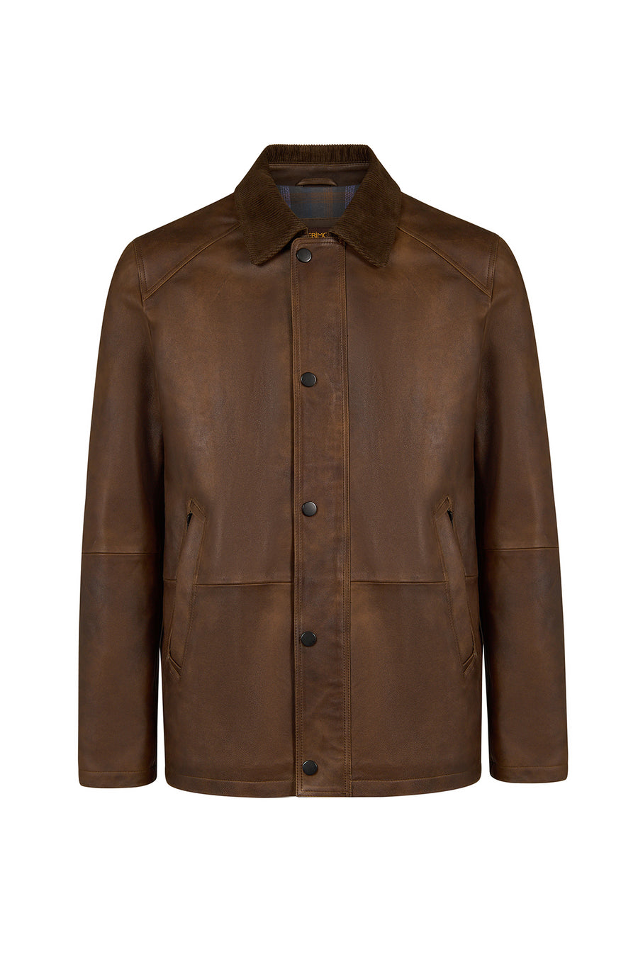 Windsor Male Mustard Suede Jacket 26WGD6639W6 | Derimod