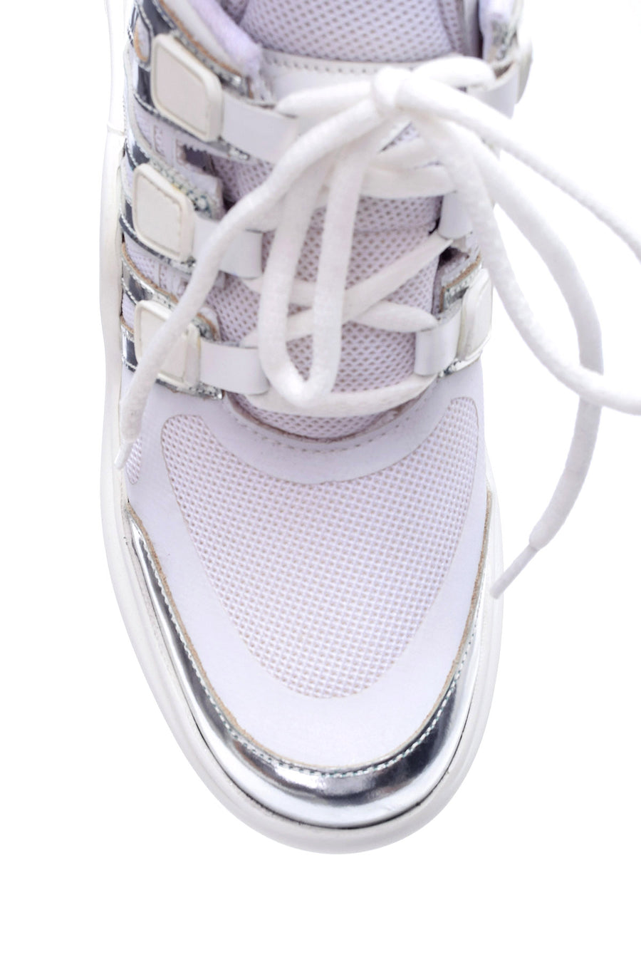 Kadın Gümüş Detaylı Sneaker