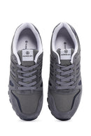 Hammer Jack Men's Gray Leather Sneaker | Derimod