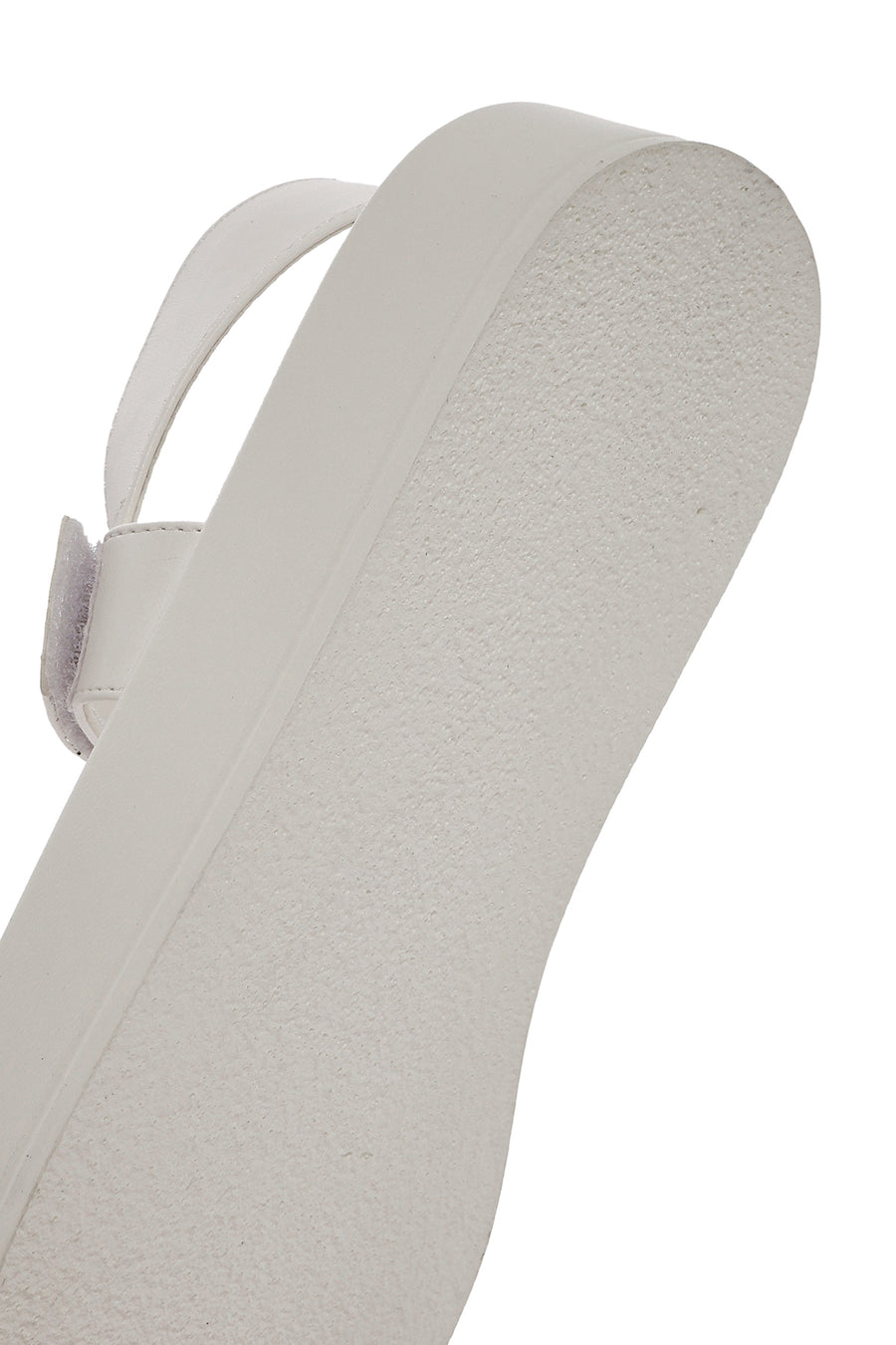 Women's White Thick Soled Sandals