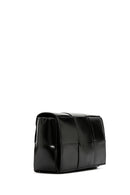 Women's Black Long Strap Quilted Crossbody Bag | Derimod