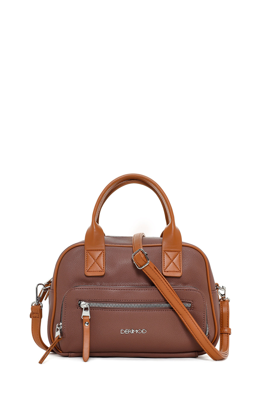 Women's Tan Long Strap Shoulder Bag 24SBD2434FT | Derimod