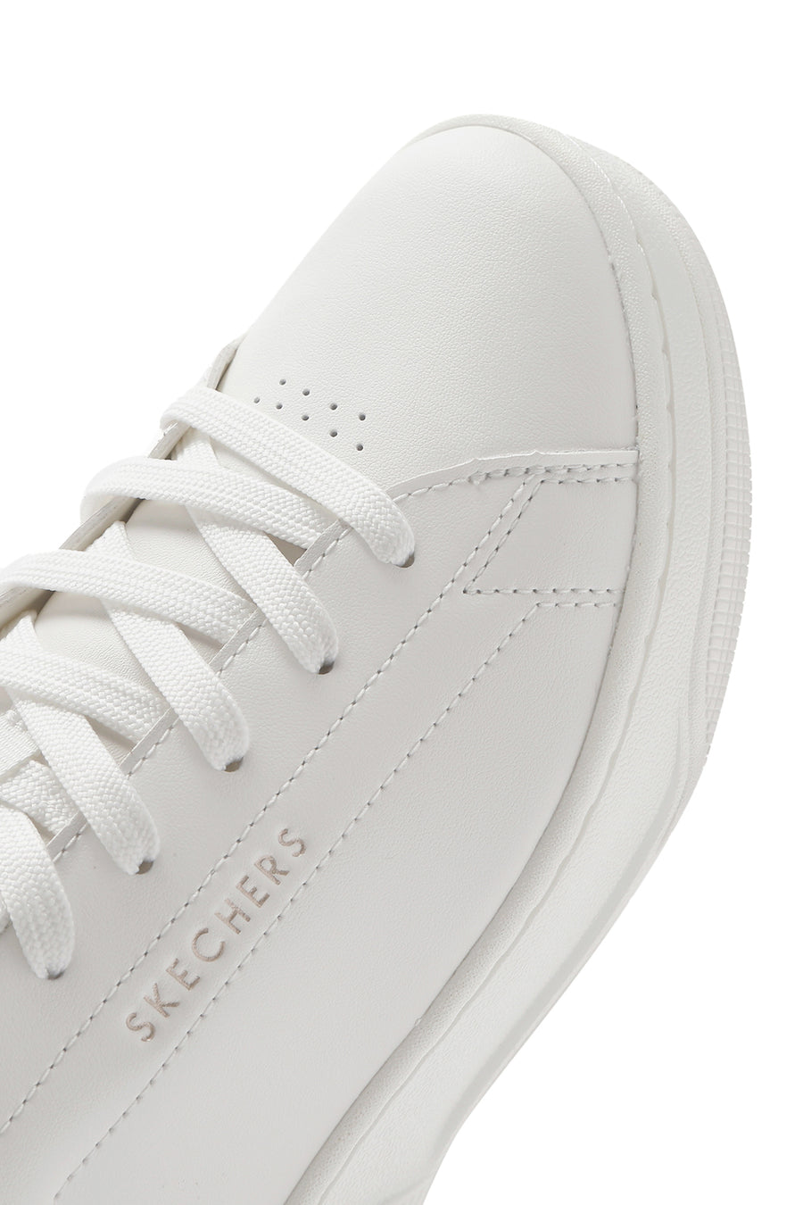 Skechers Kadın Bej Bobs Sparrow Kalın Tabanlı Kumaş Bot