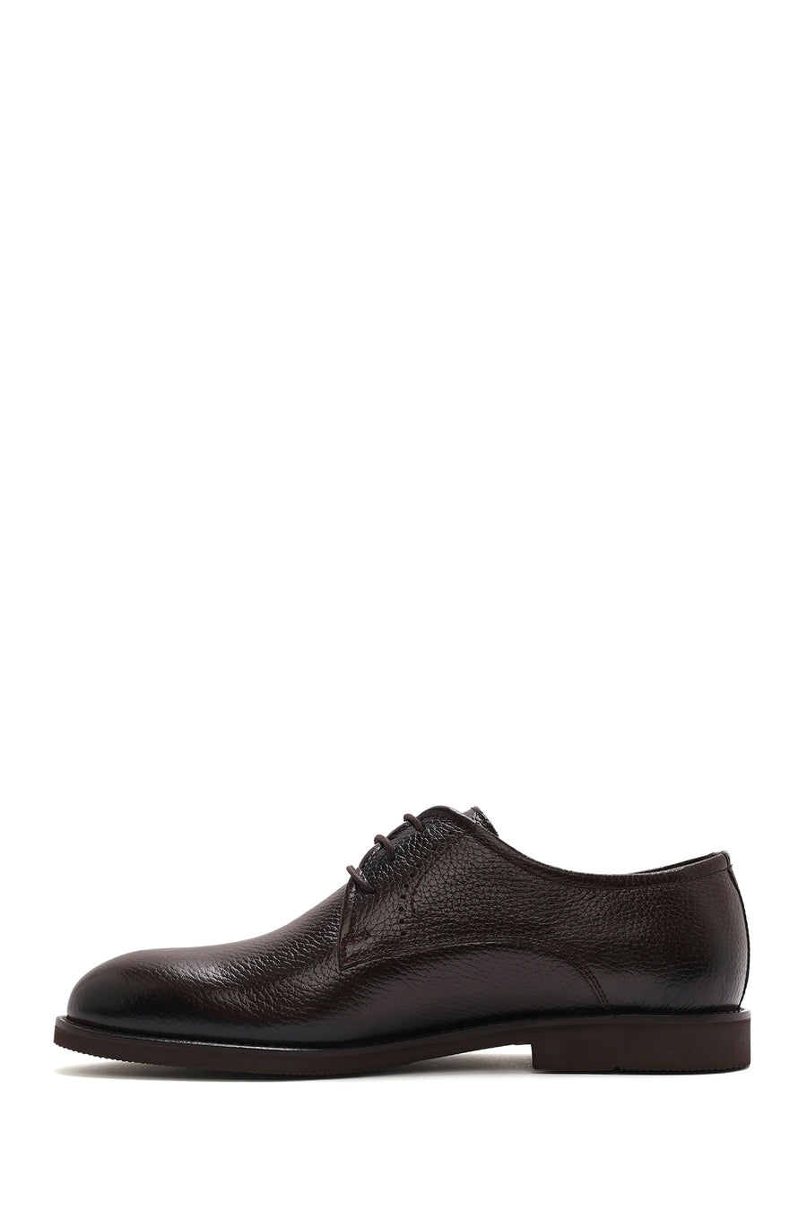 Men's Brown Laced Leather Classic Shoes