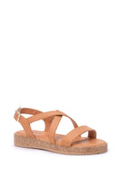 Women's Cork Sole Sandals | Derimod