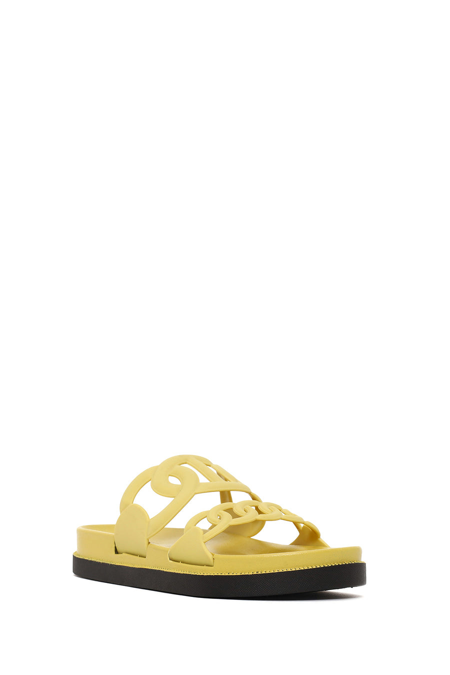 Woman Yellow Jelly Slipper