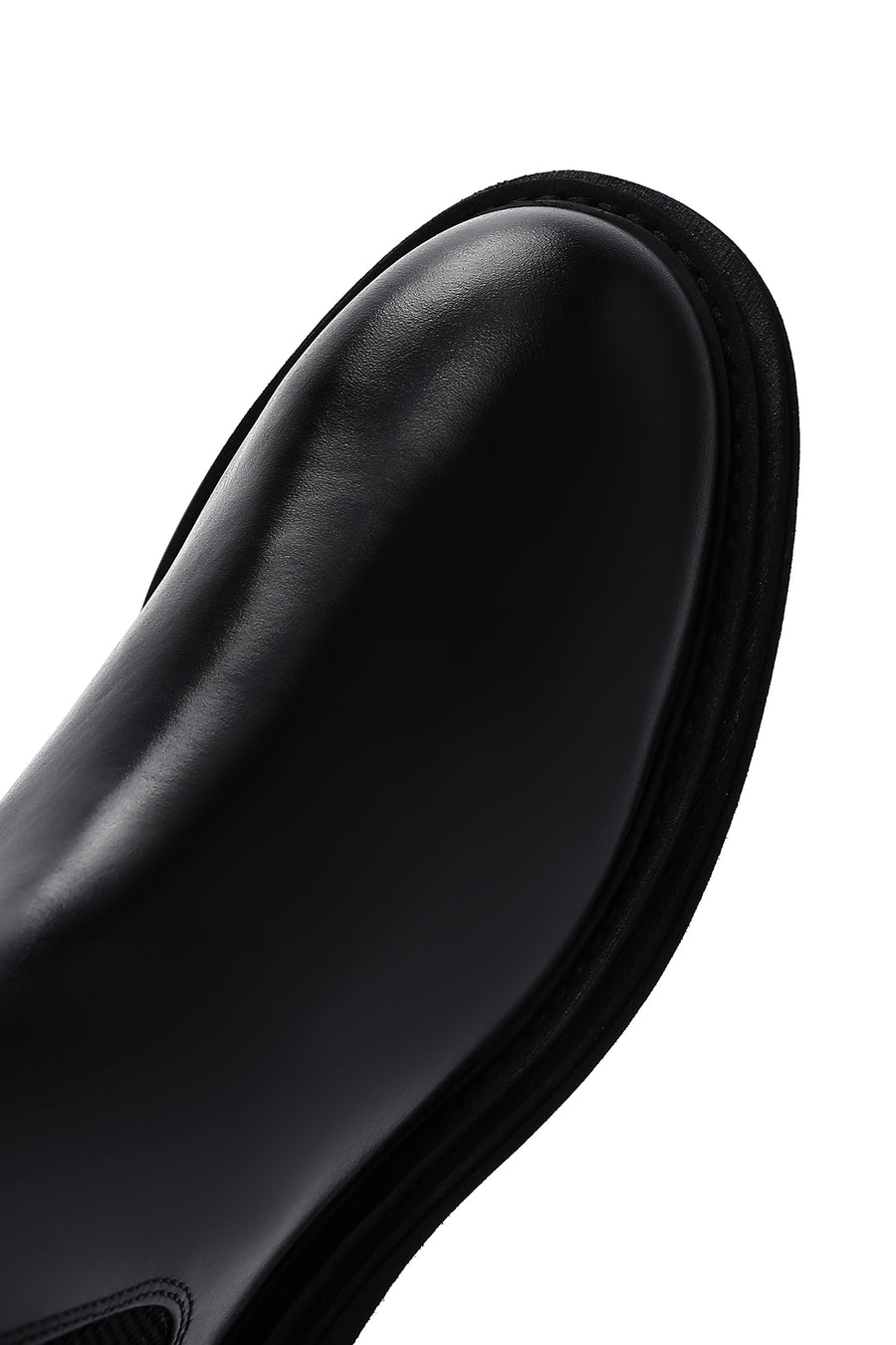 Men's Black Leather Chelsea Boots