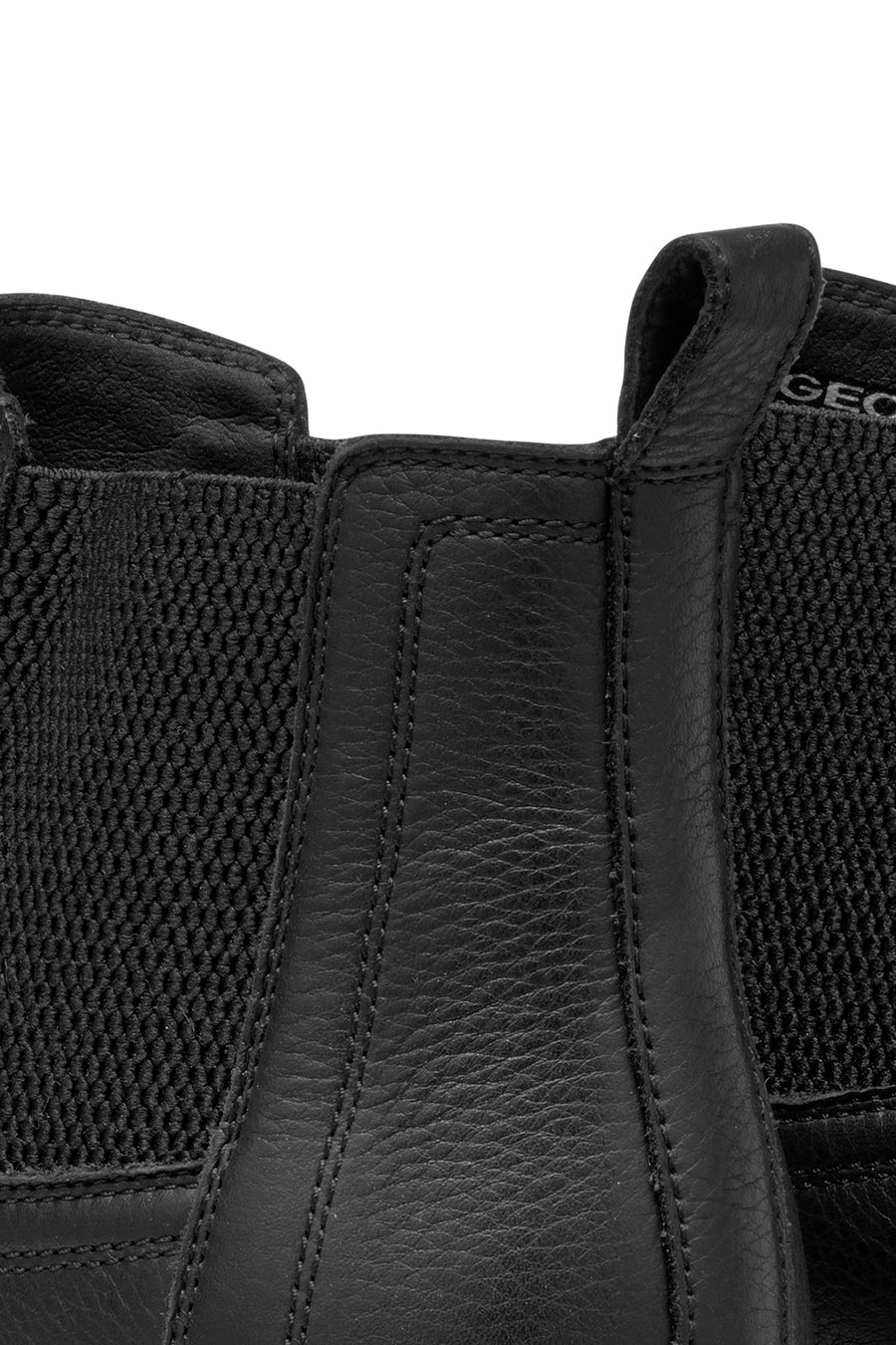 Geox Men's Black Spherica Ec1 Leather Chelsea Boots