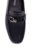 Erkek Deri Baskılı Loafer | Derimod