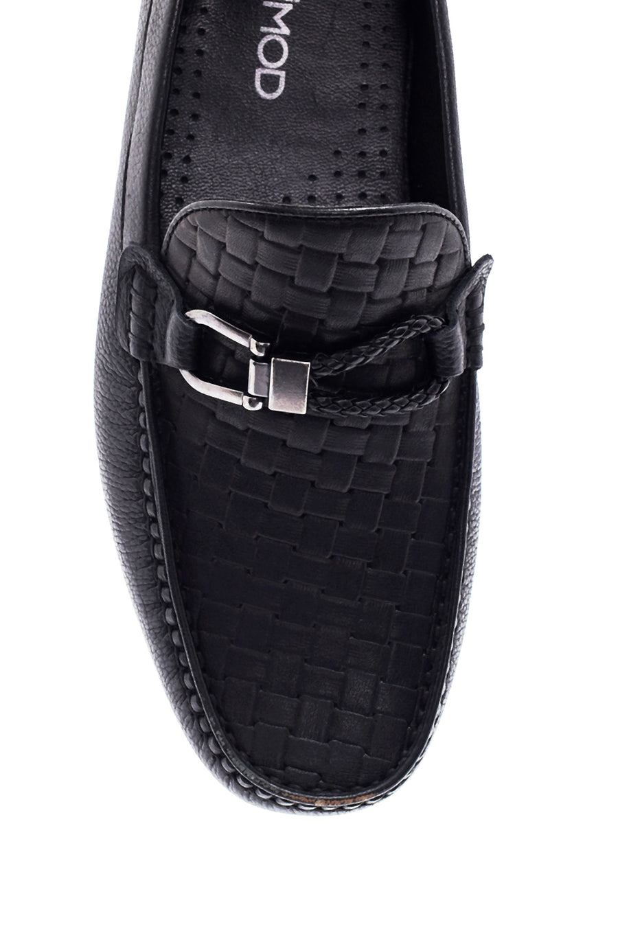 Erkek Deri Baskılı Loafer