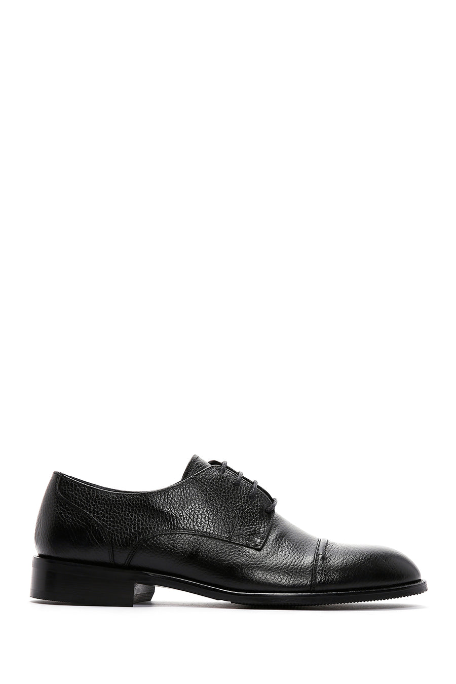 Men's Black Leather Classic Shoes 23WFD6847FT | Derimod