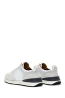 Erkek Gri Süet Deri Sneaker | Derimod