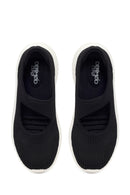 Derimod Zero Women's Black Thick-Soled Fabric Shoes | Derimod