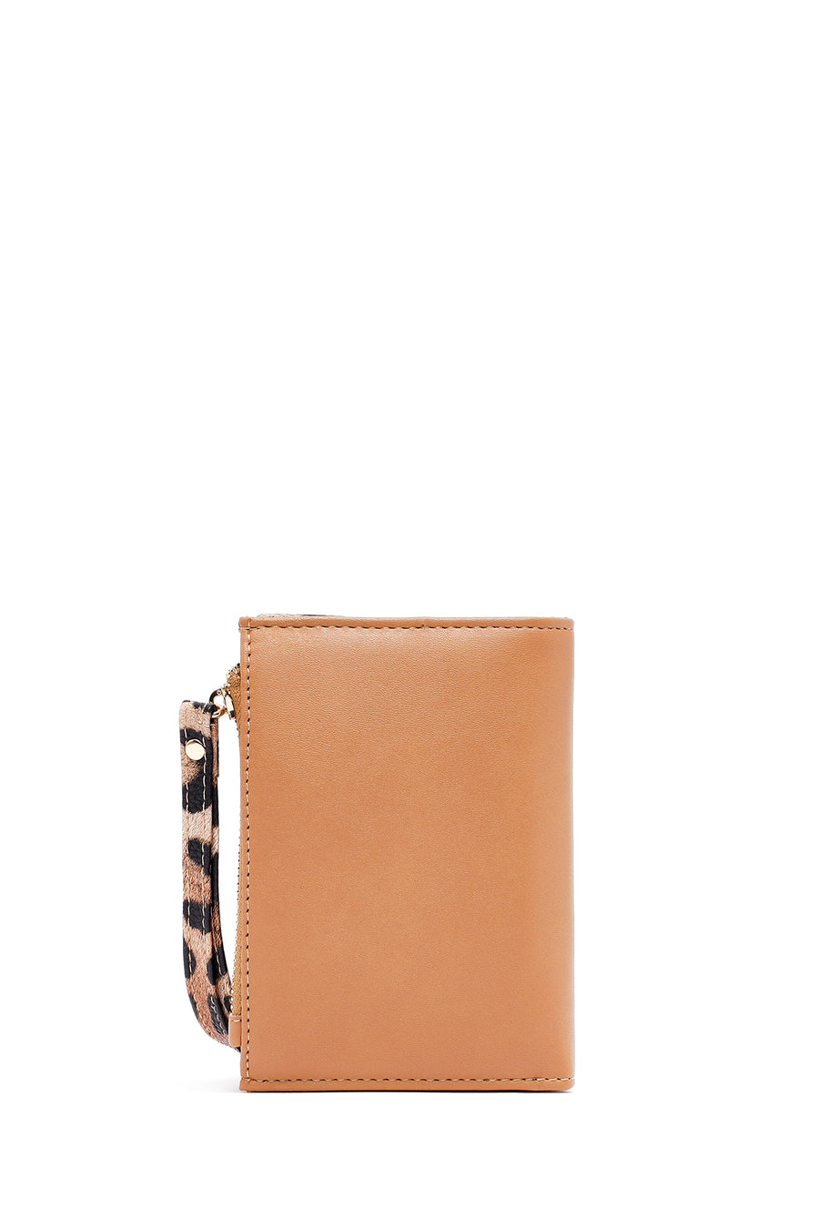 Women's Tan Leopard Wallet