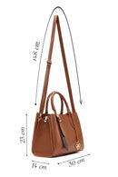 Women's Tan Classic Handbag | Derimod