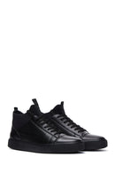 Men's Black Leather Boots | Derimod