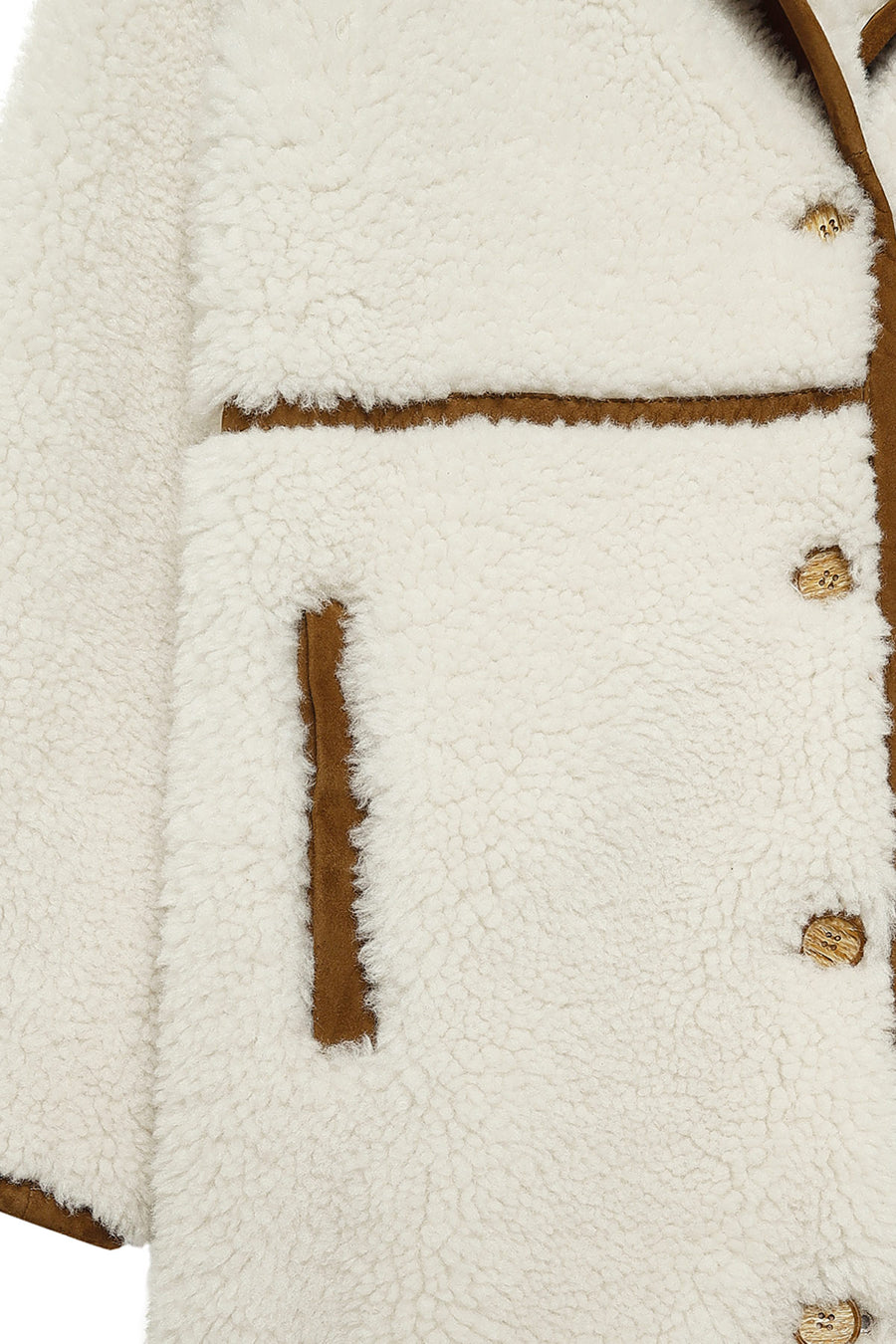 Tahoe Women's Beige Teddy Coat