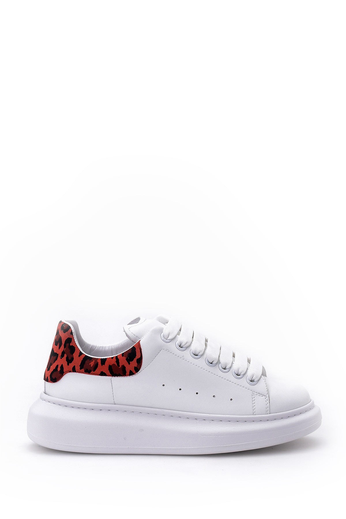 Kadın Leopar Detaylı Sneaker