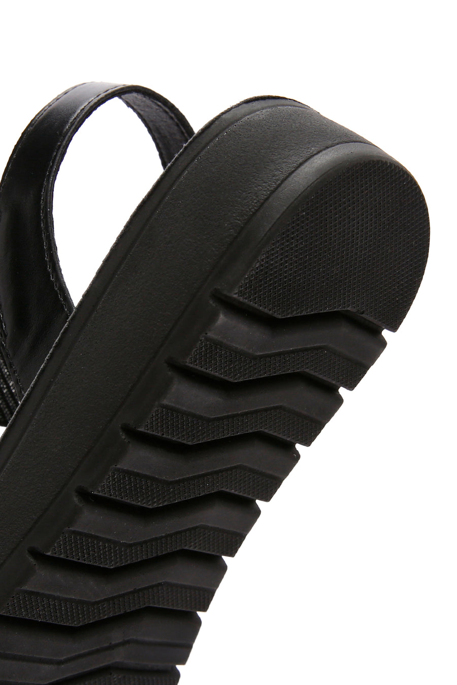 Women's Black Ankle Strap Sandals