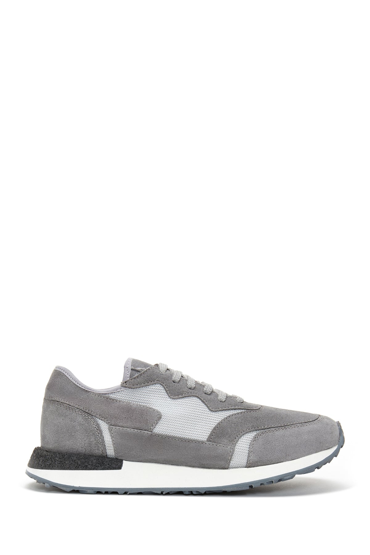 Erkek Gri Deri Sneaker 22SFD615514 | Derimod