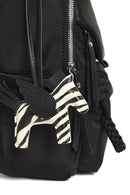 Women's Black Fabric Backpack | Derimod
