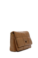 Women's Brown Long Strap Crossbody Bag | Derimod