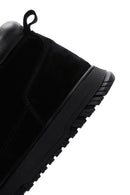 Men's Black Suede Leather Sports Boots | Derimod